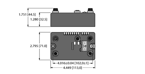 Turck BLCEN-1M12MT-1CNT-ENC, BLCEN-1M12MT-1RS232, BLCEN-1M12MT-1RS485-422, BLCEN-1M12MT-1SSI