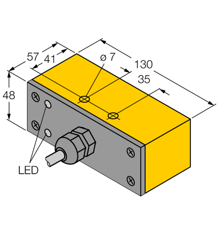 Turck NI30-Q130-ADZ30X2, NI30-Q130-VN4X2, NI30-Q130-VP4X2, NI30-Q130-VP4X2-0.2-RS4.4T