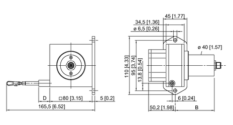 Turck DW1000-110-7E-H1441, DW1000-110-8C-H1441, DW2000-110-7E-H1441, DW2000-110-8C-H1441